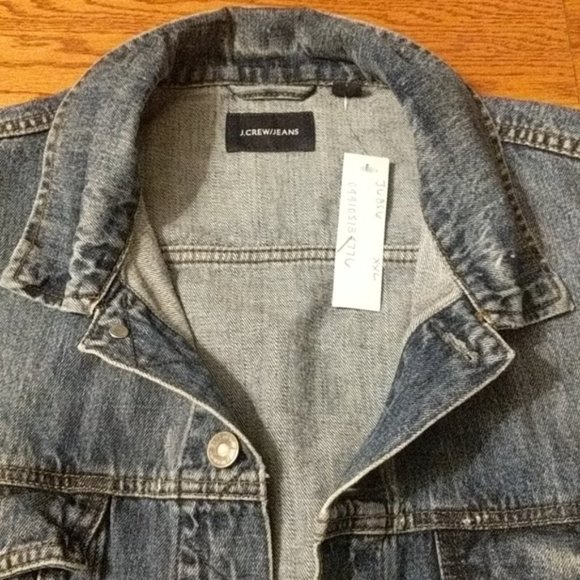 J. Crew Men's Classic Denim Jacket NWT - Picture 4 of 6